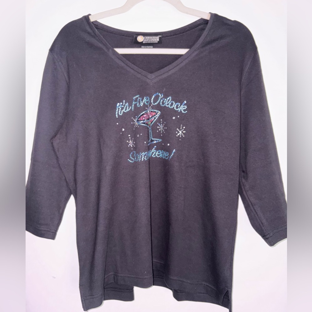Bedazzled Graphic Tshirt